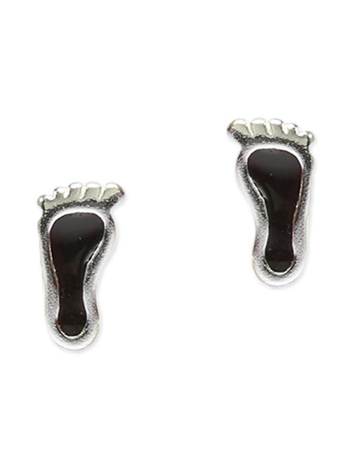 black silver earring - 9980691 - Very Small Image - 1