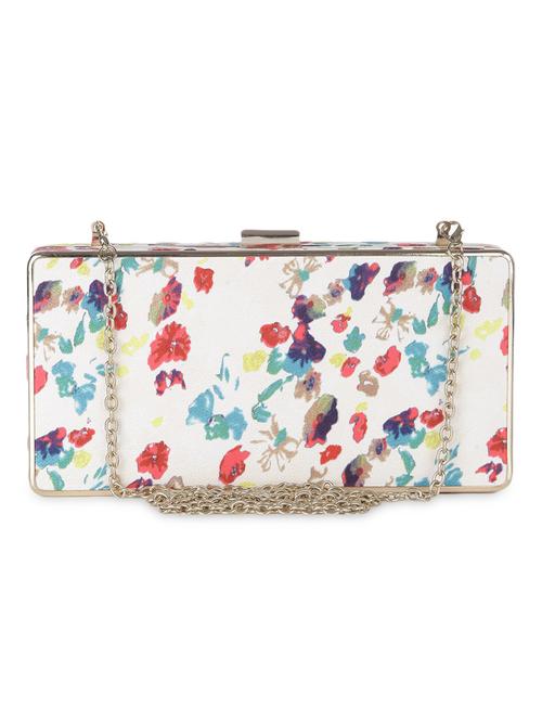 multi leatherette clutch - 9984715 - Very Small Image - 1