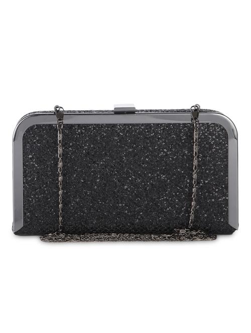 black leatherette clutch - 9984727 - Very Small Image - 1