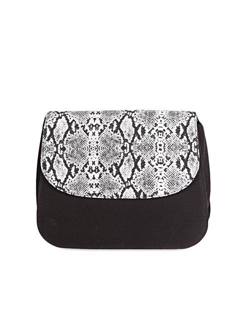 black cotton canvas satchel - 999084 - Very Small Image - 1