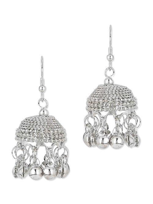 silver metal alloy earring - 9999918 - Very Small Image - 1