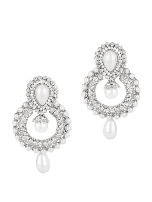 silver metal alloy earring - 9999920 - Very Small Image - 1