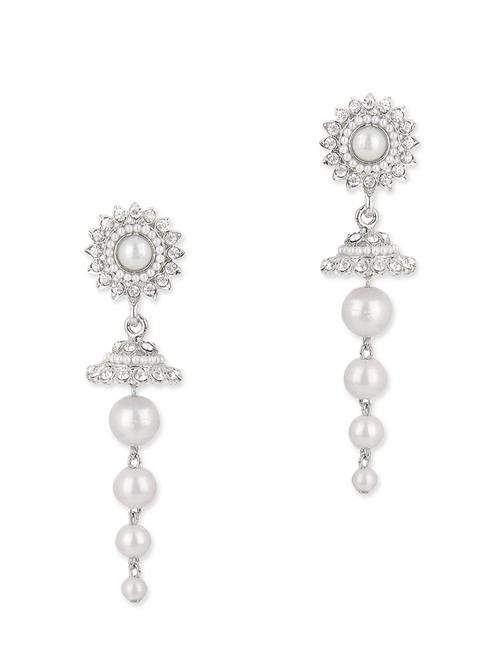 silver metal alloy earring - 9999937 - Very Small Image - 1