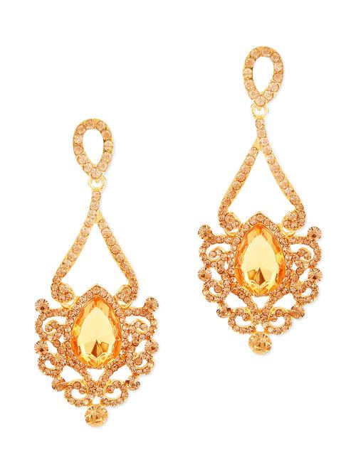 golden metal alloy earring - 9999969 - Very Small Image - 1