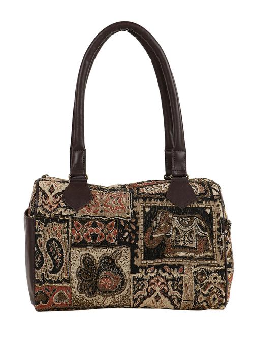 multi-colored polyester handbag - 10008246 - Very Small Image - 1