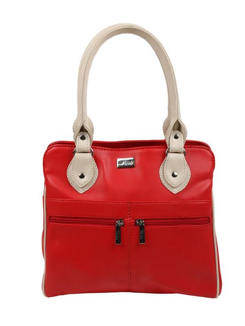 red leatherette handbag - 10031323 - Very Small Image - 1