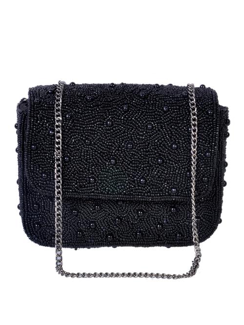 black cotton clutch - 10042270 - Very Small Image - 1