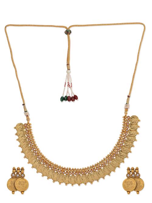 gold coin necklace set - 1005685 - Very Small Image - 1