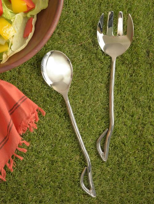 twig inspired salad server set - 1006562 - Very Small Image - 1