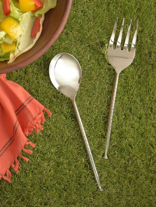 serving fork & spoon set - 1006615 - Very Small Image - 1