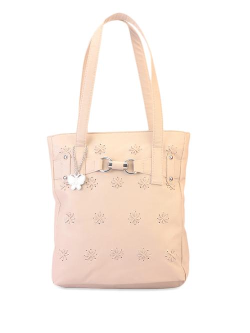  white leatherette handbag - 1008101 - Very Small Image - 1