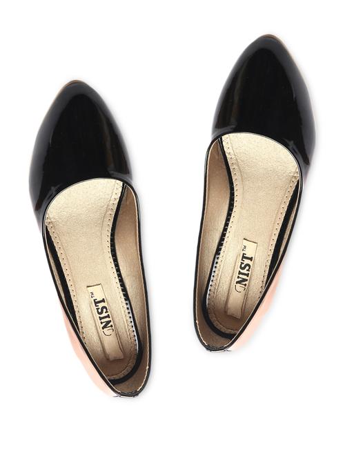 glossy solid black ballerinas - 1024918 - Very Small Image - 1