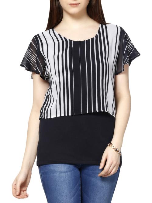 striped  layered top - 1029137 - Very Small Image - 1