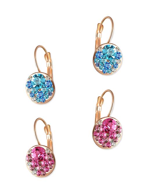 gold metal combo earrings - 10308532 - Very Small Image - 1
