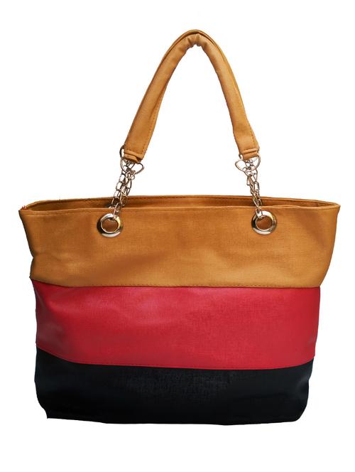 multi colored leatherette handbag - 10327714 - Very Small Image - 1