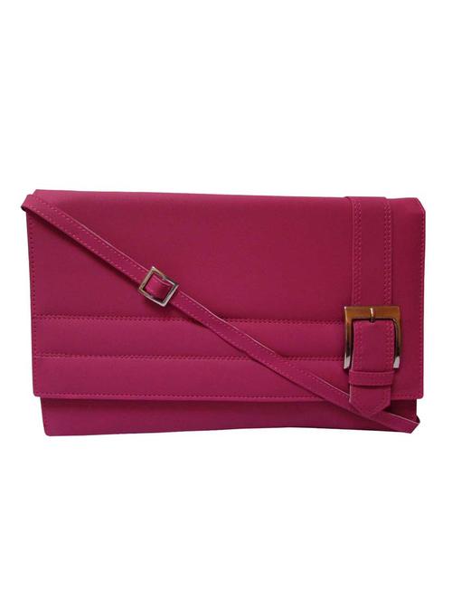 purple leatherette sling bag - 10349631 - Very Small Image - 1