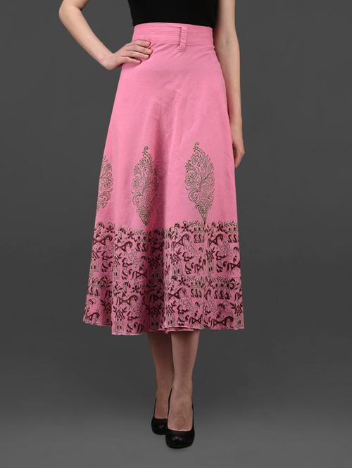 midi block printed wrapron - 1039679 - Very Small Image - 1