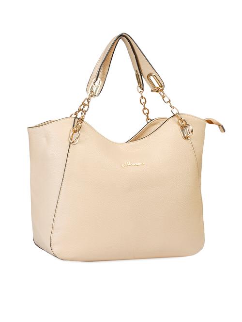 beige classy handbag with golden chain - 1039846 - Very Small Image - 1