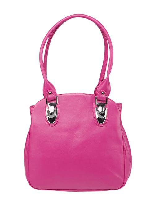 fuchsia faux leather sling bag - 10419918 - Very Small Image - 1
