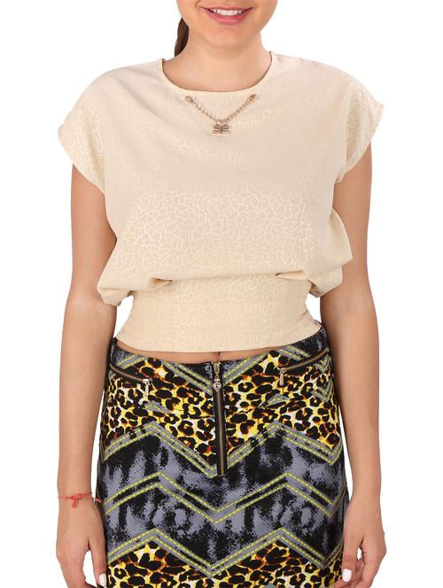 light pink crepe top - 10421585 - Very Small Image - 1