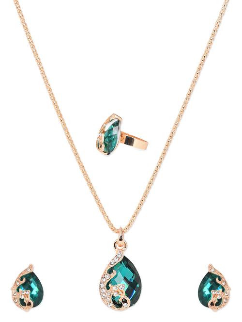 blue alloy with stone neckpiece - 1042626 - Very Small Image - 1