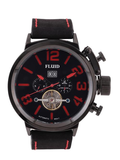 red color, pvc- silicone chronograph watch - 10453409 - Very Small Image - 1