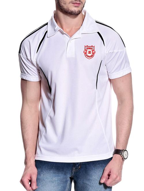 white polyester t-shirt - 10493076 - Very Small Image - 1