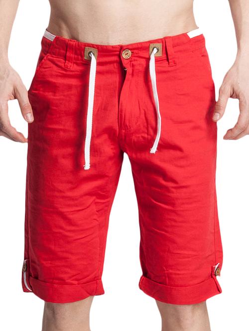 red cotton three  fourths - 10493598 - Very Small Image - 1