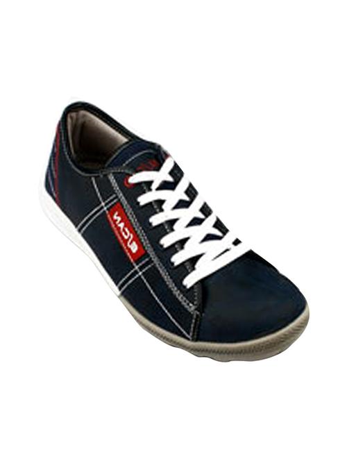 Blue lace up casual shoe - 10503931 - Very Small Image - 1