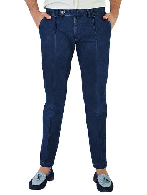 blue cotton jeans - 10520698 - Very Small Image - 1