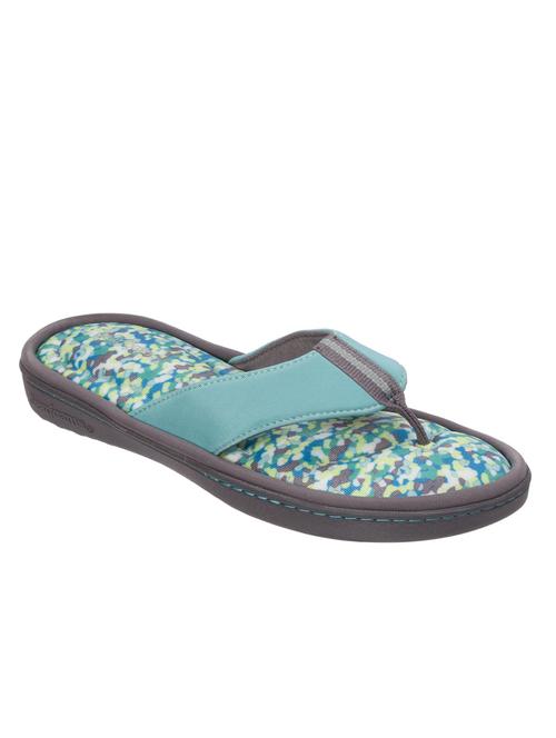 blue fur flip flops - 10528524 - Very Small Image - 1