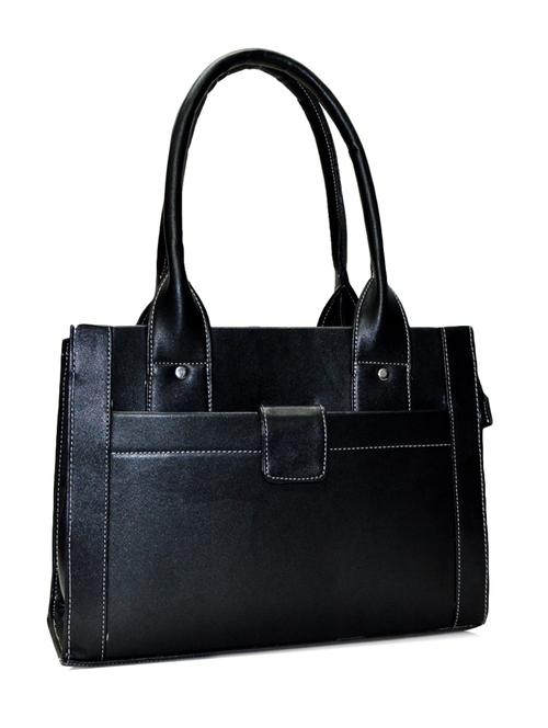 black leatherette handbag - 10551434 - Very Small Image - 1