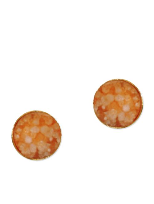 orange metal alloy earring - 10592575 - Very Small Image - 1