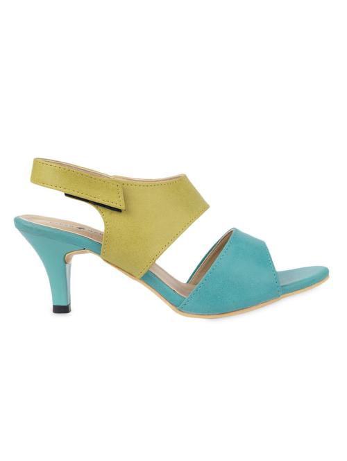 colour block heel sandals - 1062978 - Very Small Image - 1