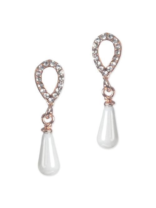 white metal alloy earring - 10649539 - Very Small Image - 1