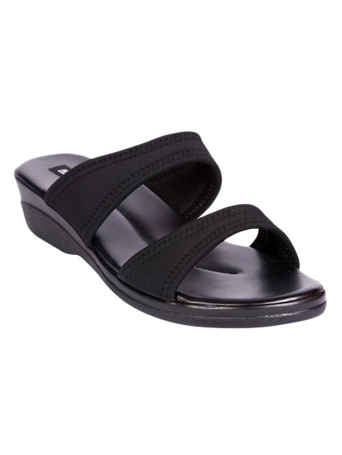 black double strapped suede footwear - 1074102 - Very Small Image - 1