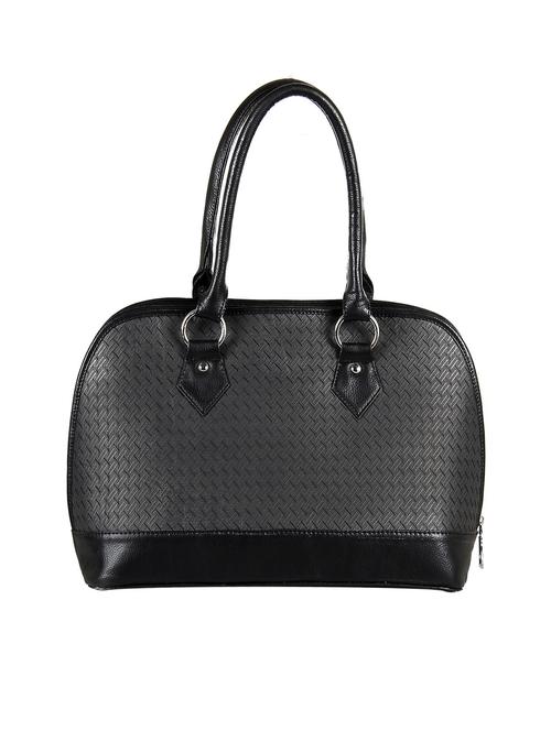 grey leatherette handbag - 10788673 - Very Small Image - 1