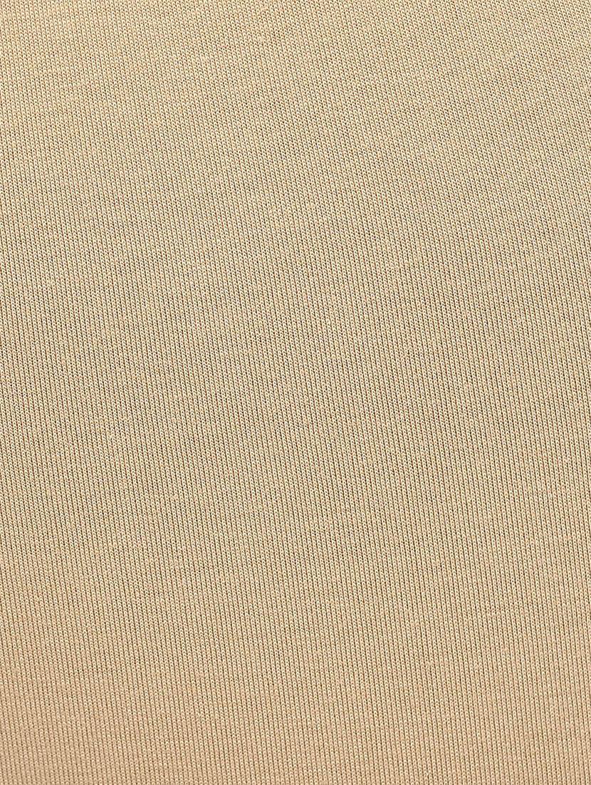 beige solid ankle length legging - 10823562 - Standard Image - 4