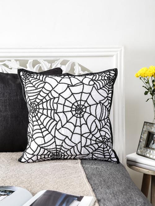 sequined work cushion cover - 1084710 - Very Small Image - 1