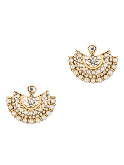 gold alloy earring - 10861387 - Very Small Image - 1