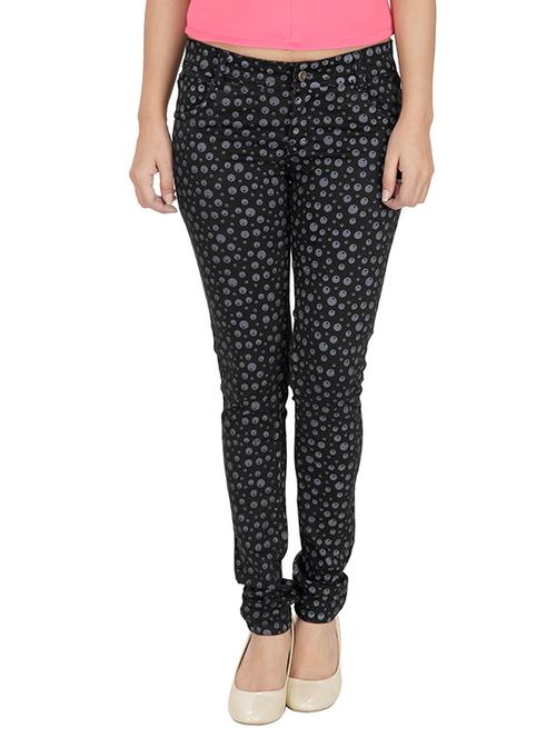 black cotton jeans - 10862275 - Very Small Image - 1