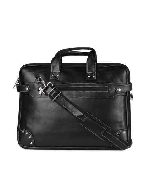 black leather laptop bag - 1087868 - Very Small Image - 1