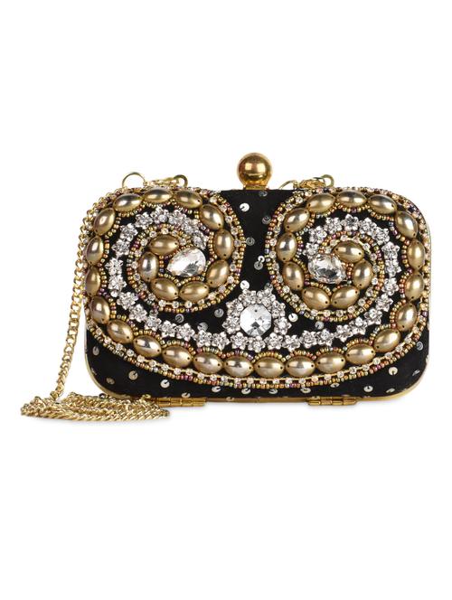 Embellished box clutch - 1088021 - Very Small Image - 1