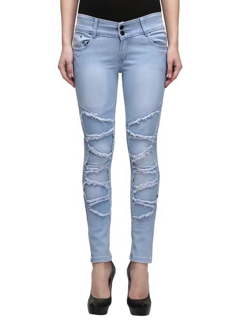 ice blue denim jeans - 10881048 - Very Small Image - 1