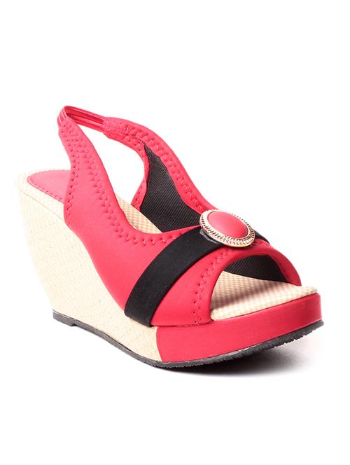 ruby red wedges sandals - 10913631 - Very Small Image - 1