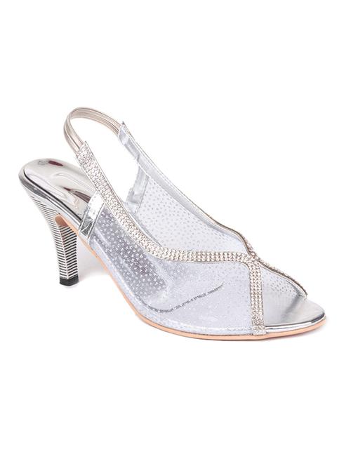 silver net sandals - 10913636 - Very Small Image - 1
