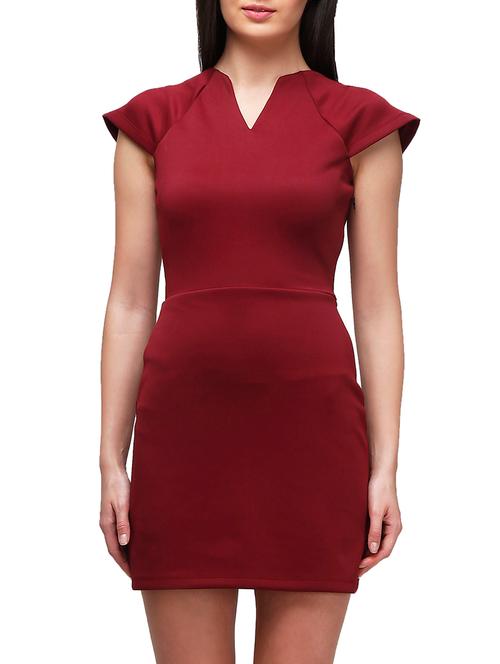 cap sleeved sheath dress - 10937957 - Very Small Image - 1