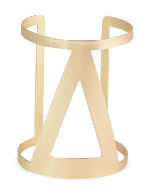 triangular cutwork golden hand cuff - 1096356 - Very Small Image - 1