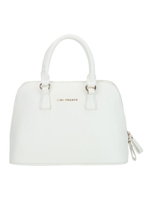 white leatherette handbag - 10980552 - Very Small Image - 1