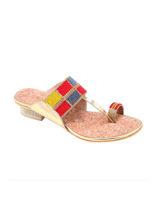 multi colored faux leather sandal - 11013064 - Very Small Image - 1